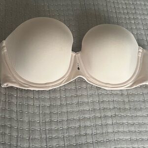 Soma Cream Strapless Bra and 3 other Vanishing Back Soma bras
